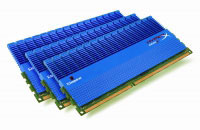 Kingston 6GB, 1600MHz, DDR3, Non-ECC, CL9 (9-9-9-27), DIMM (Kit of 3), Tall HS XMP (KHX1600C9D3T1K3/6GX)